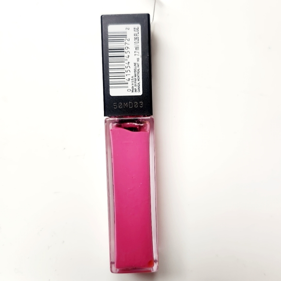 NWT MAYBELLINE VIVID MATTE LIQUID LIP N°20 ELECTRIC PINK! - Picture 7 of 9